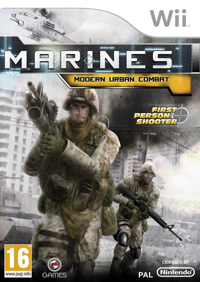 Game | Nintendo Wii | Marines Modern Urban Combat Physical Video Games Game Nintendo