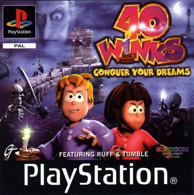 Game | Sony PlayStation PS1 | 40 Winks