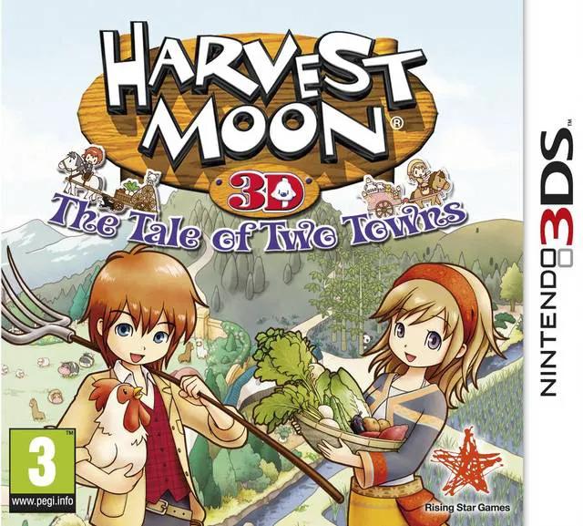 Game | Nintendo 3DS | Harvest Moon: The Tale Of Two Towns Physical Video Games Game Nintendo
