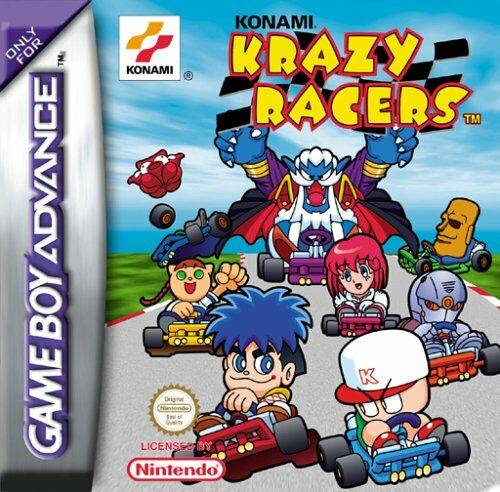Game | Nintendo Game Boy Advance GBA | Konami Krazy Racers