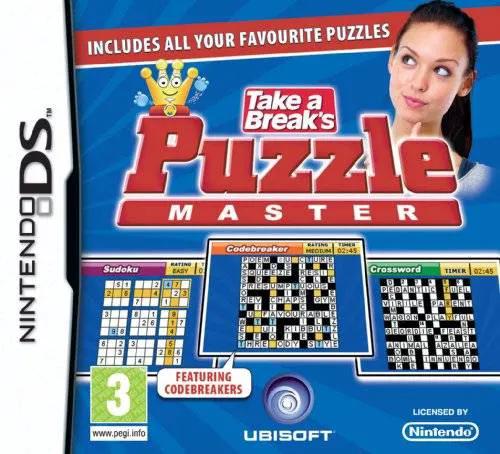 Game | Nintendo DS | Take A Break's Puzzle Master Physical Video Games Game Nintendo