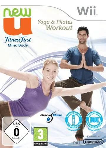 Game | Nintendo Wii | NewU Fitness First Mind Body Yoga & Pilates Workout Physical Video Games Game Nintendo