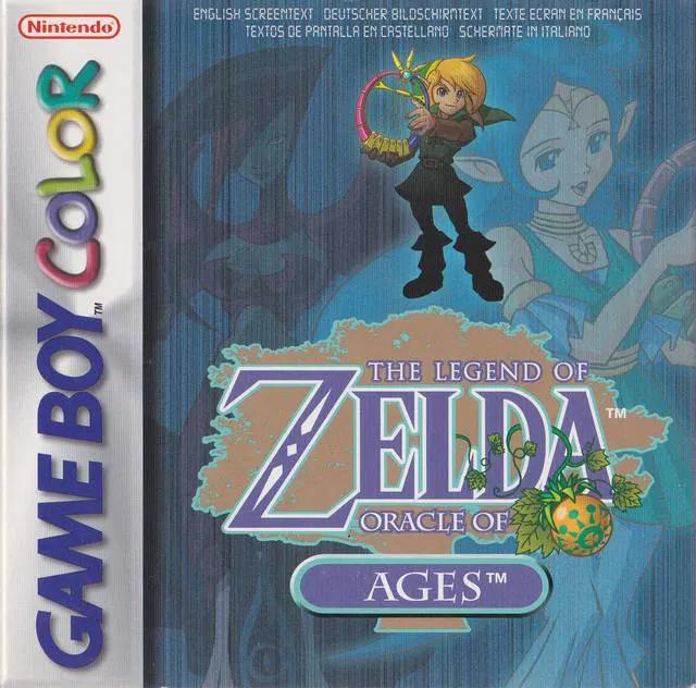 Game | Nintendo Game Boy Color GBC | Zelda Oracle Of Ages Physical Video Games Game Nintendo
