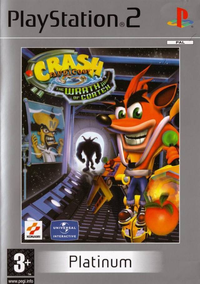 Game | Sony PlayStation PS2 | Crash Bandicoot The Wrath of Cortex (Platinum)