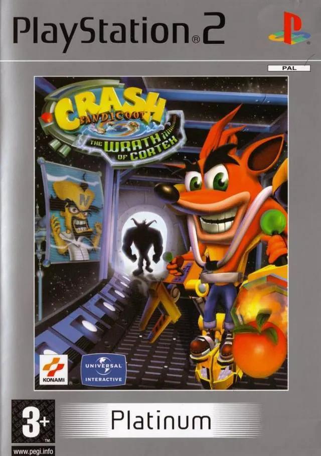 Game | Sony PlayStation PS2 | Crash Bandicoot The Wrath of Cortex (Platinum) Physical Video Games Game Sony