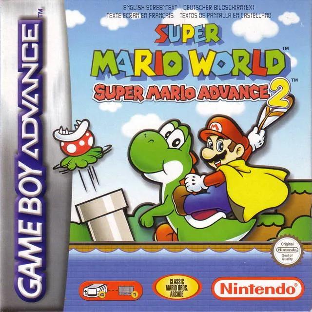 Game | Nintendo Game Boy Advance GBA | Super Mario Advance 2 Physical Video Games Game Nintendo