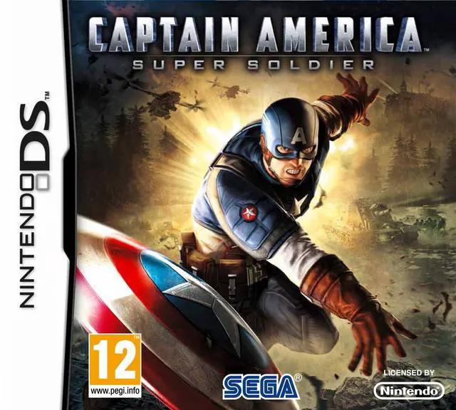 Game | Nintendo DS | Captain America: Super Soldier Physical Video Games Game Nintendo