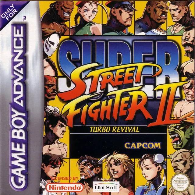 Game | Nintendo Game Boy Advance GBA | Super Street Fighter II Turbo Revival Physical Video Games Game Nintendo