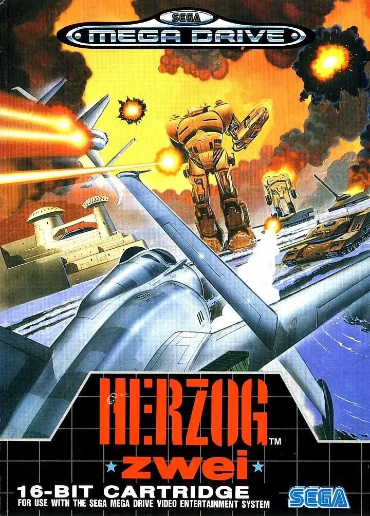 Game | Sega Mega Drive | Herzog Zwei Physical Video Games Game Sega