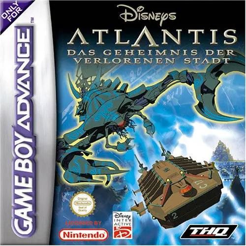Game | Nintendo Game Boy Advance GBA | Disney's Atlantis: The Lost Empire Physical Video Games Game Nintendo