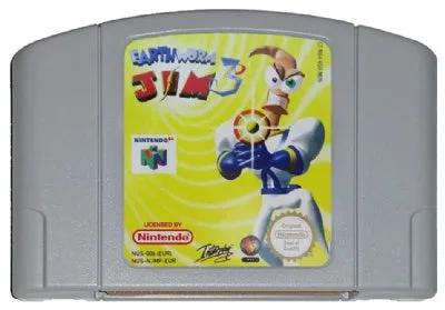 Game | Nintendo N64 | Earthworm Jim 3D Physical Video Games Game Nintendo