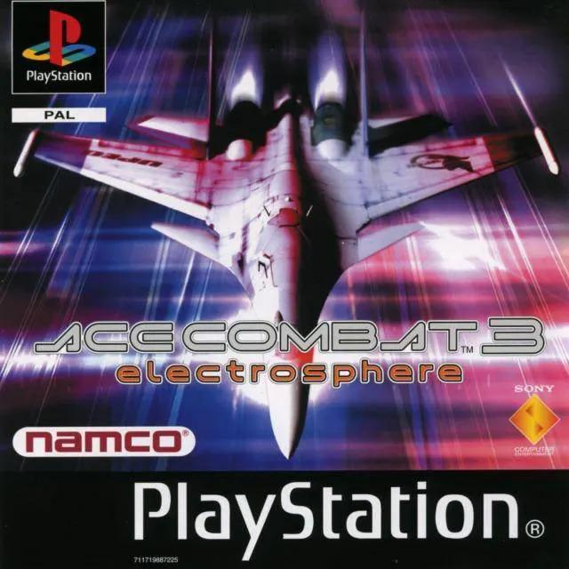 Game | Sony PlayStation PS1 | Ace Combat 3 Physical Video Games Game Sony