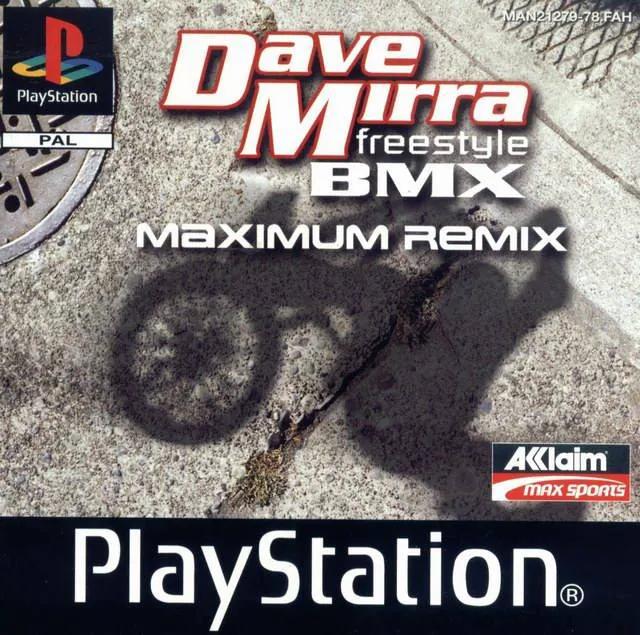 Game | Sony PlayStation PS1 | Dave Mirra Freestyle BMX Maximum Remix Physical Video Games Game Sony
