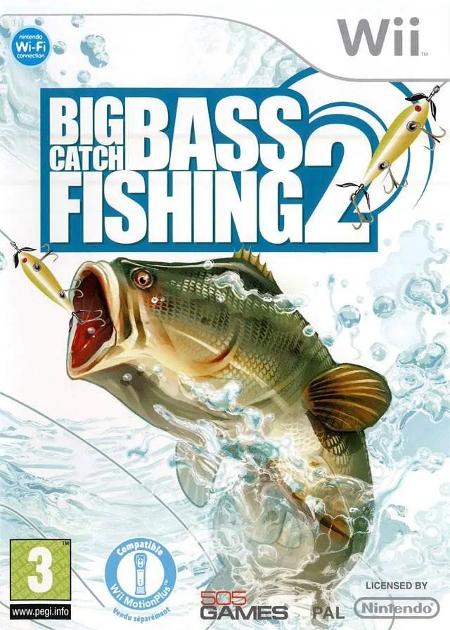 Game | Nintendo Wii | Big Catch Bass Fishing 2 Physical Video Games Game Nintendo