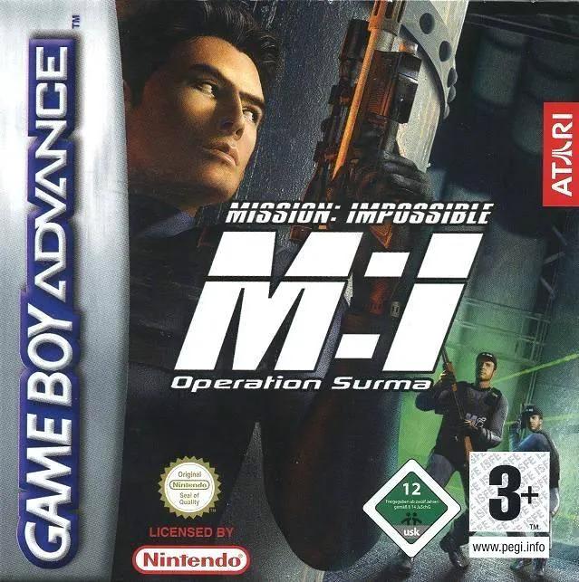Game | Nintendo Game Boy Advance GBA | Mission: Impossible: Operation Surma Physical Video Games Game Nintendo