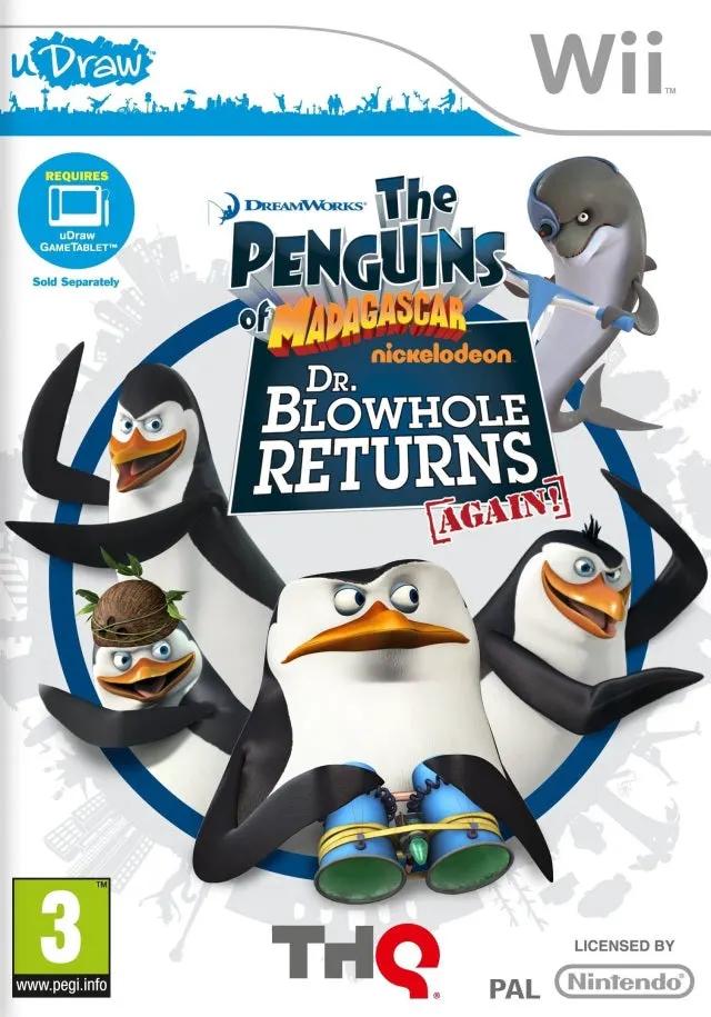 Game | Nintendo Wii | The Penguins Of Madagascar: Dr. Blowhole Returns Again Physical Video Games Game Nintendo
