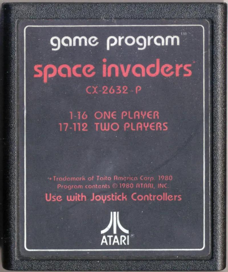 Game | Atari 2600 | Space Invaders (Text Label) Physical Video Games Game Atari