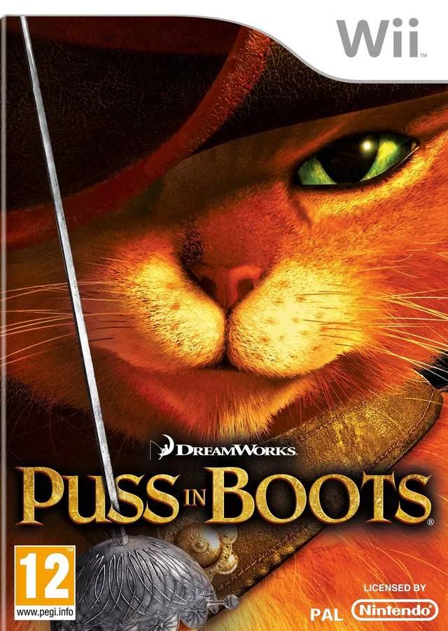 Game | Nintendo Wii | Puss In Boots Physical Video Games Game Nintendo