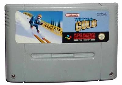 Game | Super Nintendo SNES | Winter Gold Physical Video Games Game Nintendo