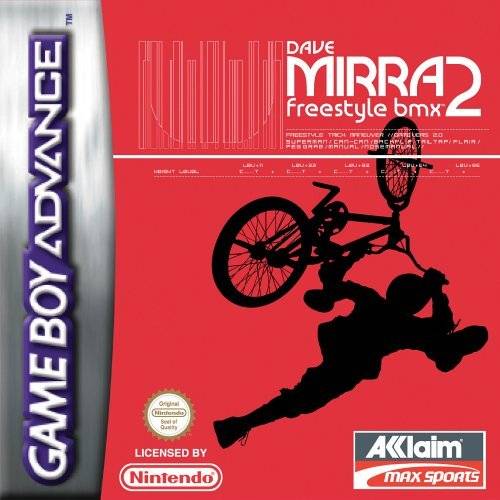 Game | Nintendo Game Boy Advance GBA | Dave Mirra Freestyle BMX 2