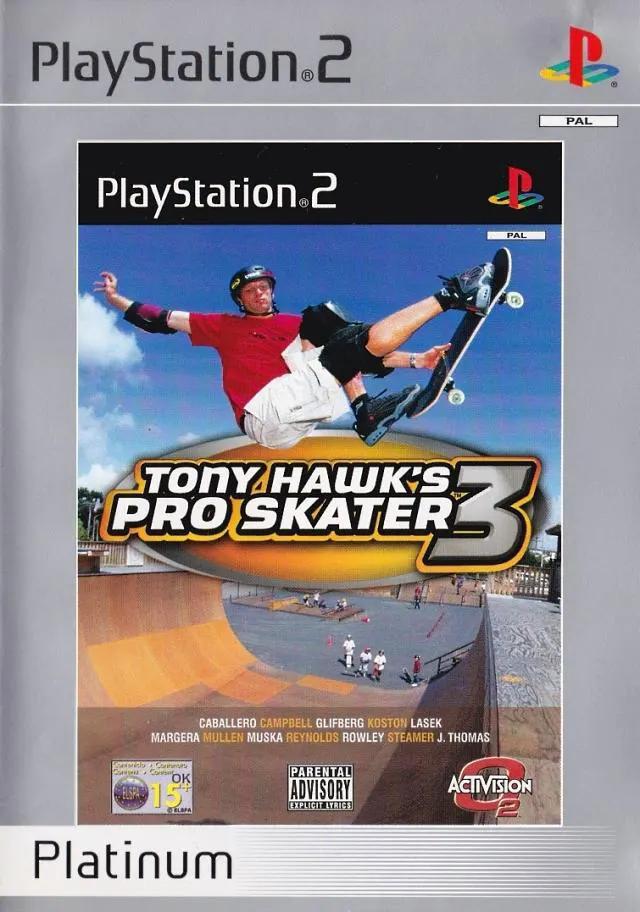 Game | Sony PlayStation PS2 | Tony Hawk Pro Skater 3 (Platinum) Physical Video Games Game Sony