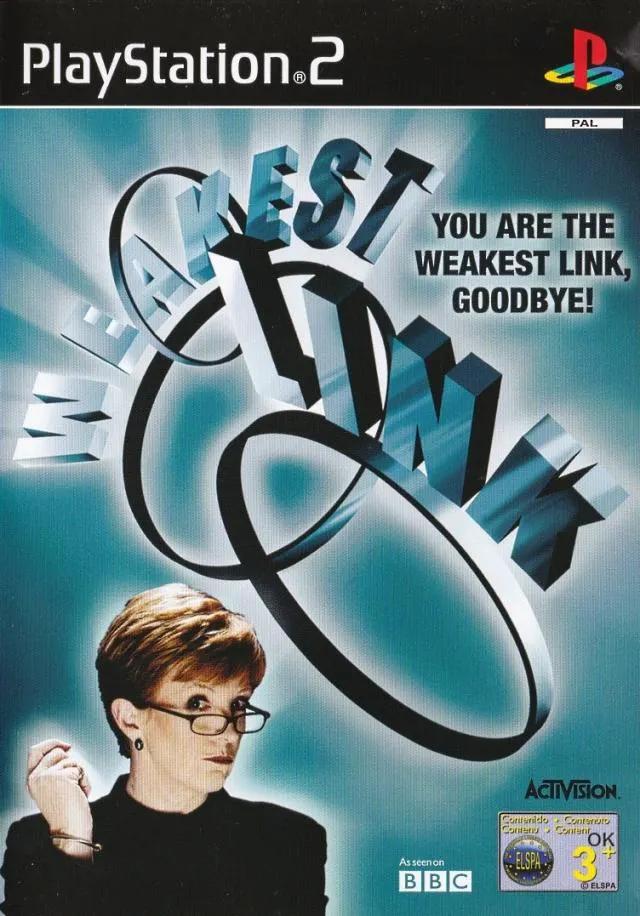 Game | Sony PlayStation PS2 | Weakest Link Physical Video Games Game Sony