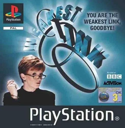 Game | Sony PlayStation PS1 | Weakest Link Physical Video Games Game Sony