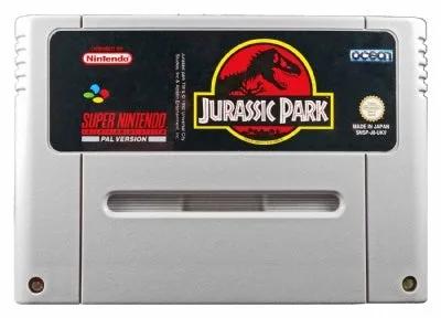 Game | Super Nintendo SNES | Jurassic Park Physical Video Games Game Nintendo