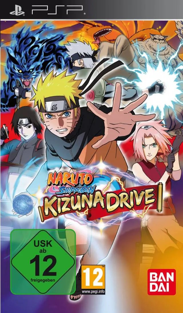 Game | Sony PSP | Naruto Shippuden: Kizuna Drive Physical Video Games Game Sony
