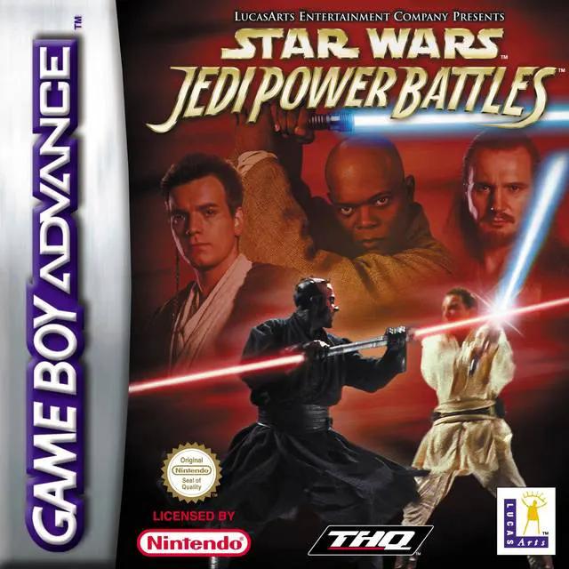 Game | Nintendo Game Boy Advance GBA | Star Wars: Jedi Power Battles Physical Video Games Game Nintendo