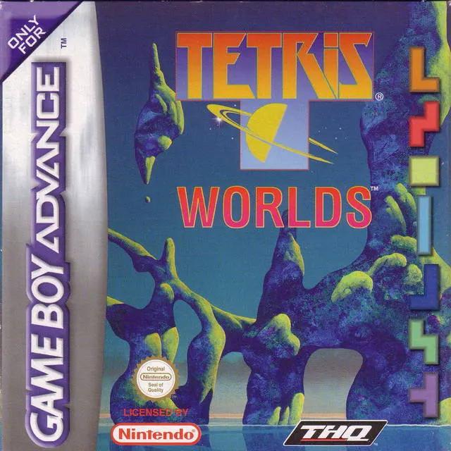 Game | Nintendo Game Boy Advance GBA | Tetris Worlds Physical Video Games Game Nintendo
