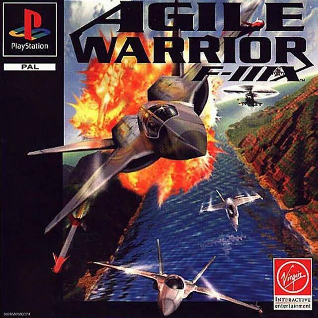Game | Sony PlayStation PS1 | Agile Warrior F-111X Physical Video Games Game Sony