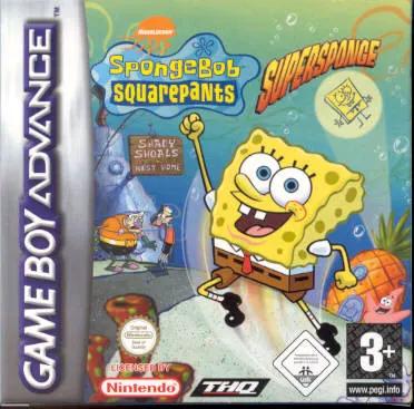 Game | Nintendo Game Boy Advance GBA | SpongeBob SquarePants Super Sponge Physical Video Games Game Nintendo