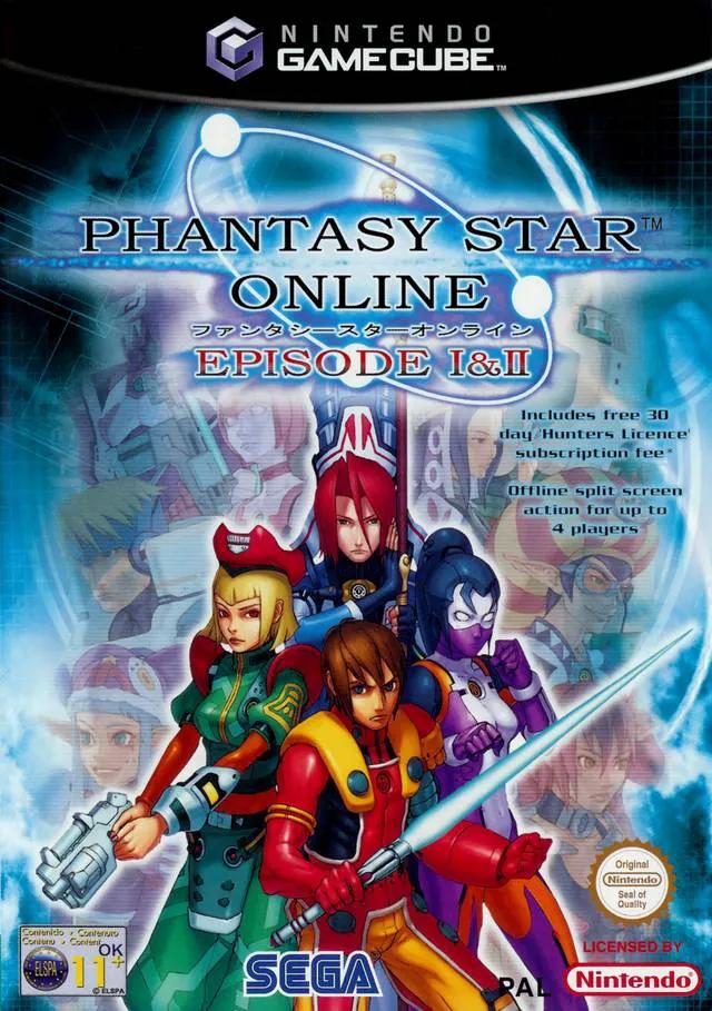 Game | Nintendo GameCube | Phantasy Star Online Physical Video Games Game Nintendo