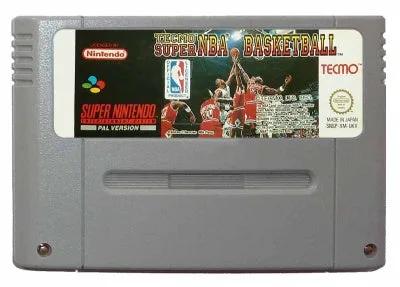 Game | Super Nintendo SNES | Tecmo Super NBA Basketball Physical Video Games Game Nintendo