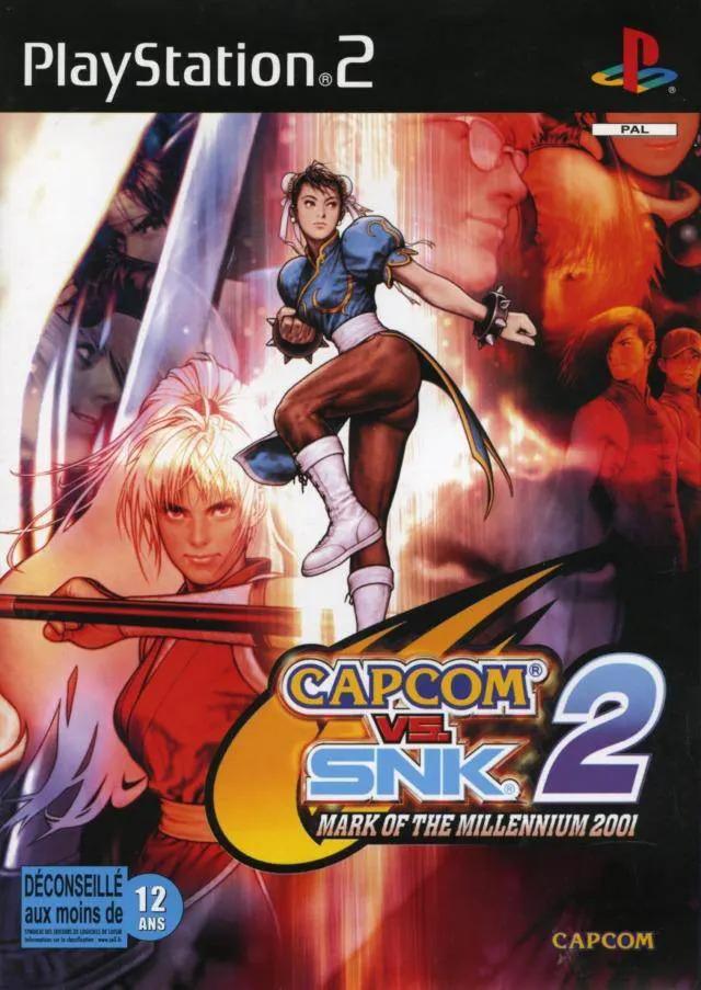 Game | Sony PlayStation PS2 | Capcom Vs SNK 2 Physical Video Games Game Sony
