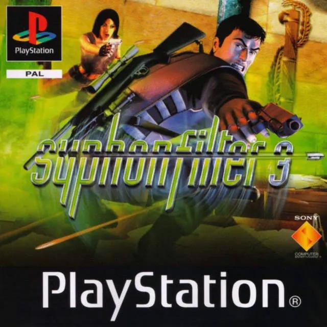 Game | Sony PlayStation PS1 | Syphon Filter 3 Physical Video Games Game Sony