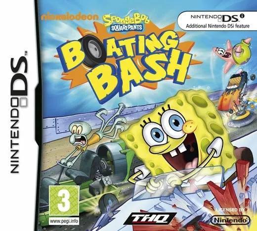 Game | Nintendo DS | SpongeBob SquarePants Boating Bash Physical Video Games Game Nintendo