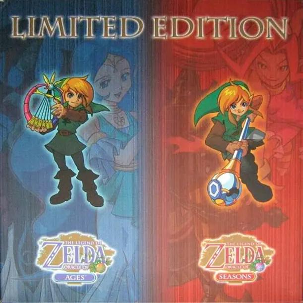 Game | Nintendo Game Boy Color GBC | Zelda Oracle Of Ages & Seasons Limited Edition Physical Video Games Game Nintendo