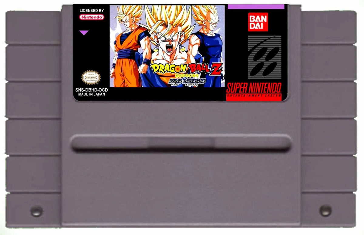 Game | Super Nintendo SNES | Dragon Ball Z: Hyper Dimension Physical Video Games Game Nintendo