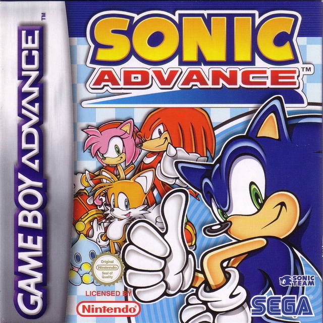 Game | Nintendo Game Boy Advance GBA | Sonic Advance