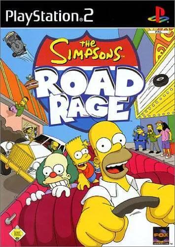 Game | Sony PlayStation PS2 | The Simpsons Road Rage Physical Video Games Game Sony