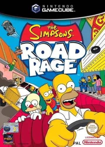 Game | Nintendo GameCube | The Simpsons Road Rage Physical Video Games Game Nintendo