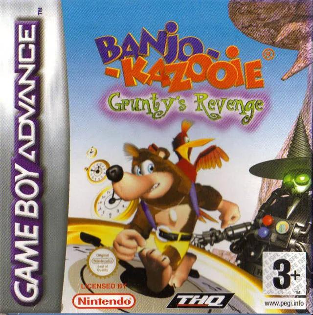 Game | Nintendo Game Boy Advance GBA | Banjo-Kazooie: Grunty's Revenge Physical Video Games Game Nintendo