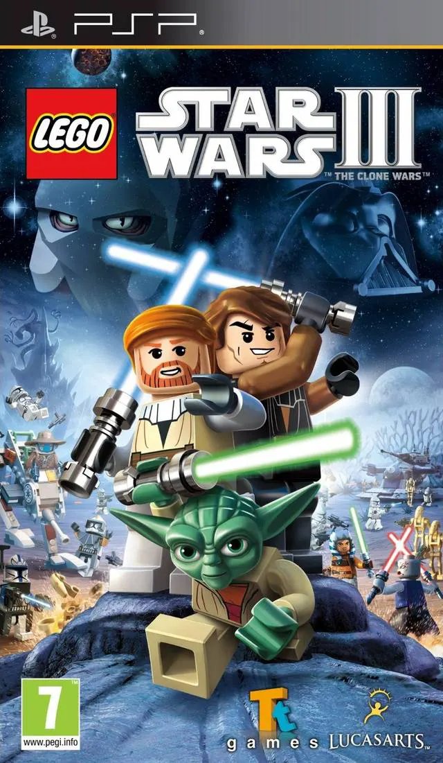 Game | Sony PSP | LEGO Star Wars III: The Clone Wars Physical Video Games Game Sony