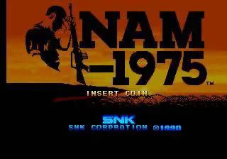 Game | SNK Neo Geo AES | Nam 1975 NGH-001 Physical Video Games Game SNK