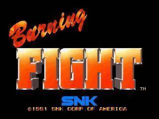 Game | SNK Neo Geo AES | Burning Fight NGH-018 Physical Video Games Game SNK
