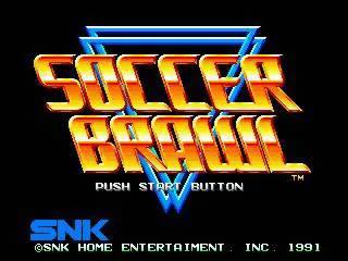 Game | SNK Neo Geo AES | Soccer Brawl NGH-031 Physical Video Games Game SNK