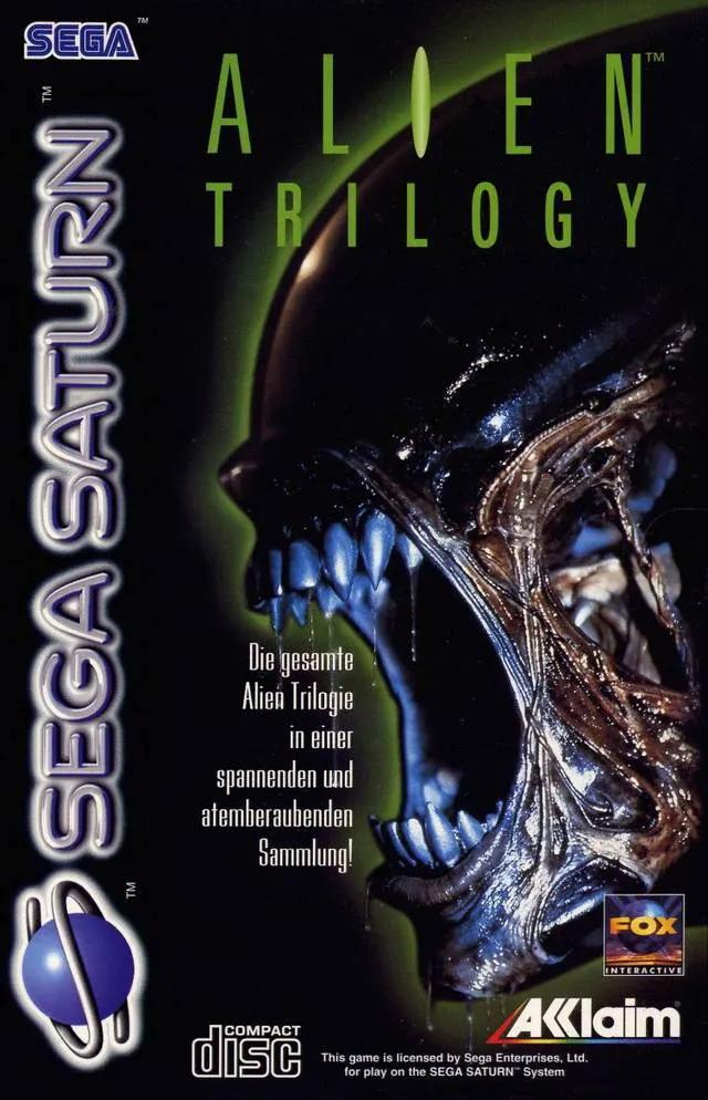 Game | Sega Saturn | Alien Trilogy Physical Video Games Game Sega