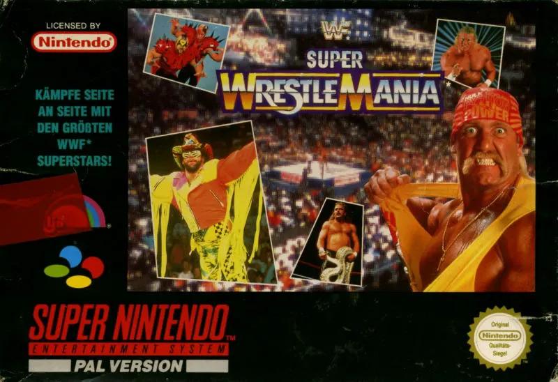 Game | Super Nintendo SNES | WWF Super Wrestlemania Physical Video Games Game Nintendo